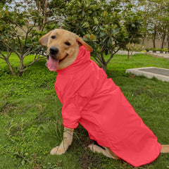 Wise Wag Two Legged Waterproof Dog Raincoat