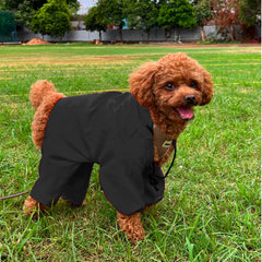 Wise Wag Four Legged Waterproof Dog Raincoat